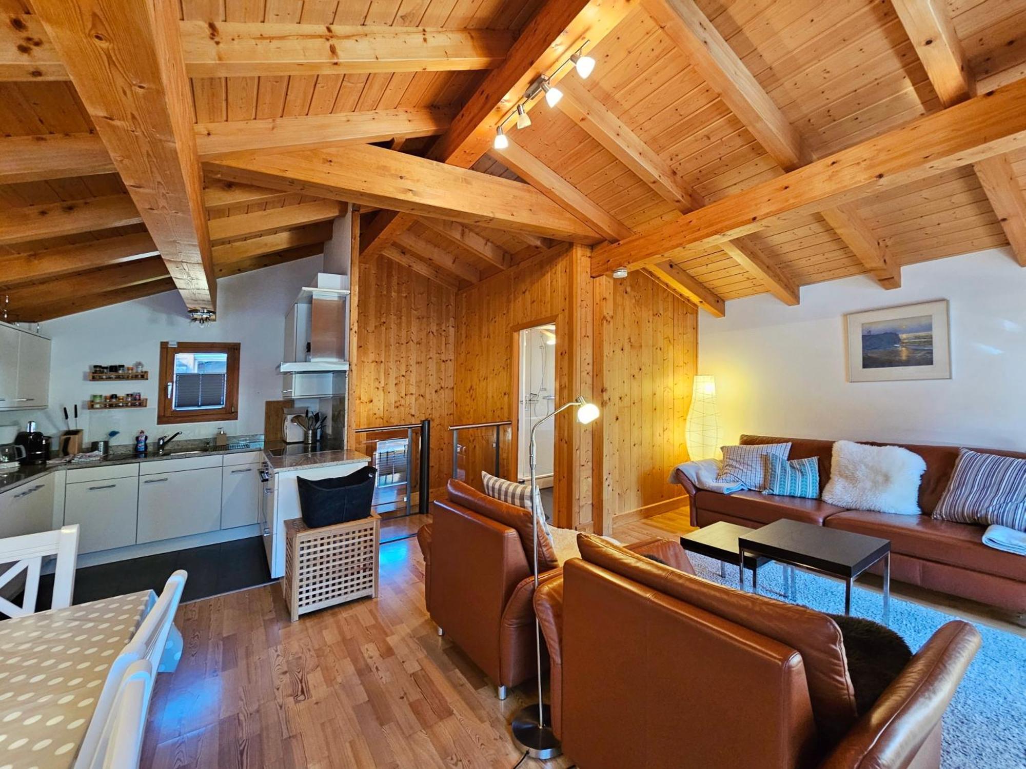 Chalet Flair Saas Fee Extérieur photo