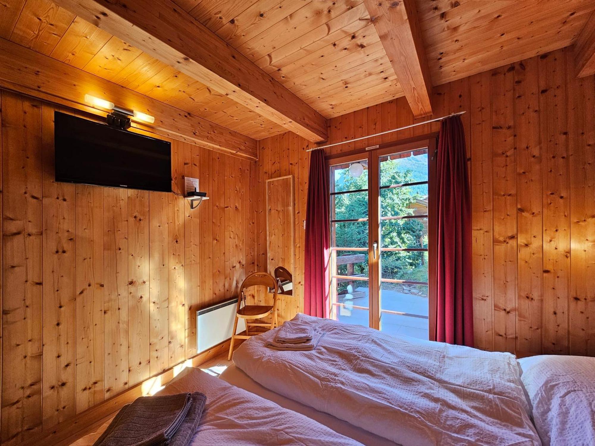 Chalet Flair Saas Fee Extérieur photo