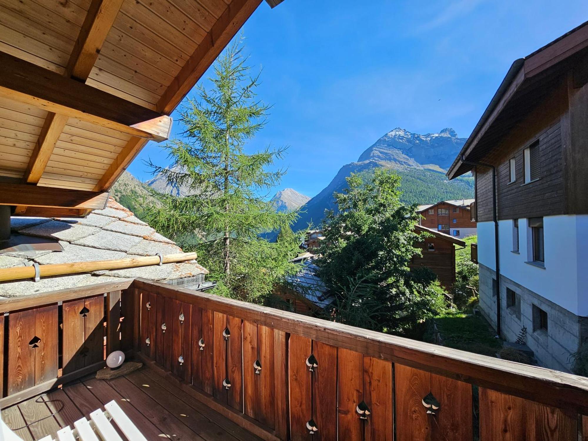 Chalet Flair Saas Fee Extérieur photo