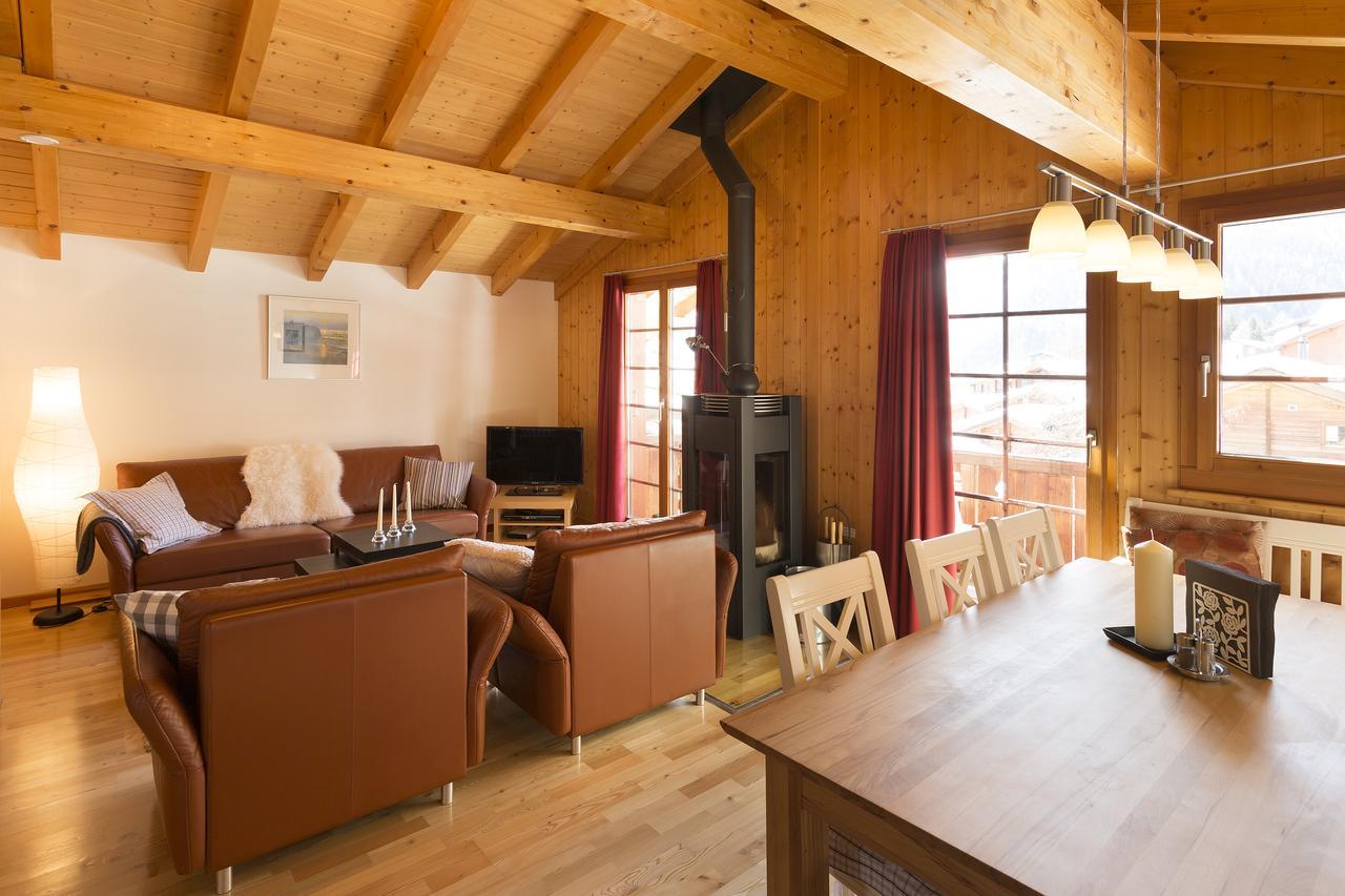 Chalet Flair Saas Fee Extérieur photo