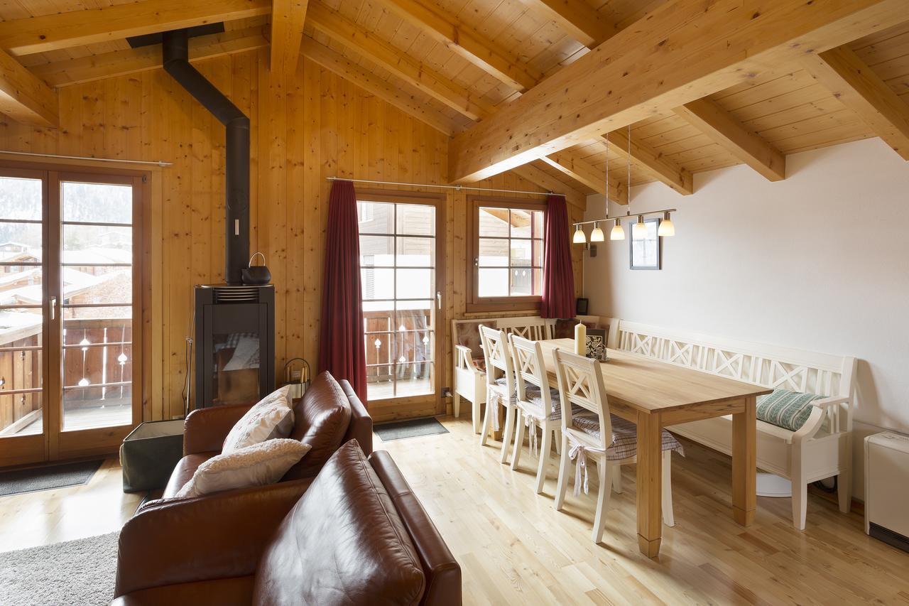 Chalet Flair Saas Fee Extérieur photo