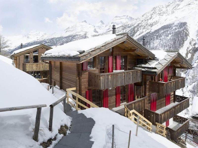 Chalet Flair Saas Fee Extérieur photo